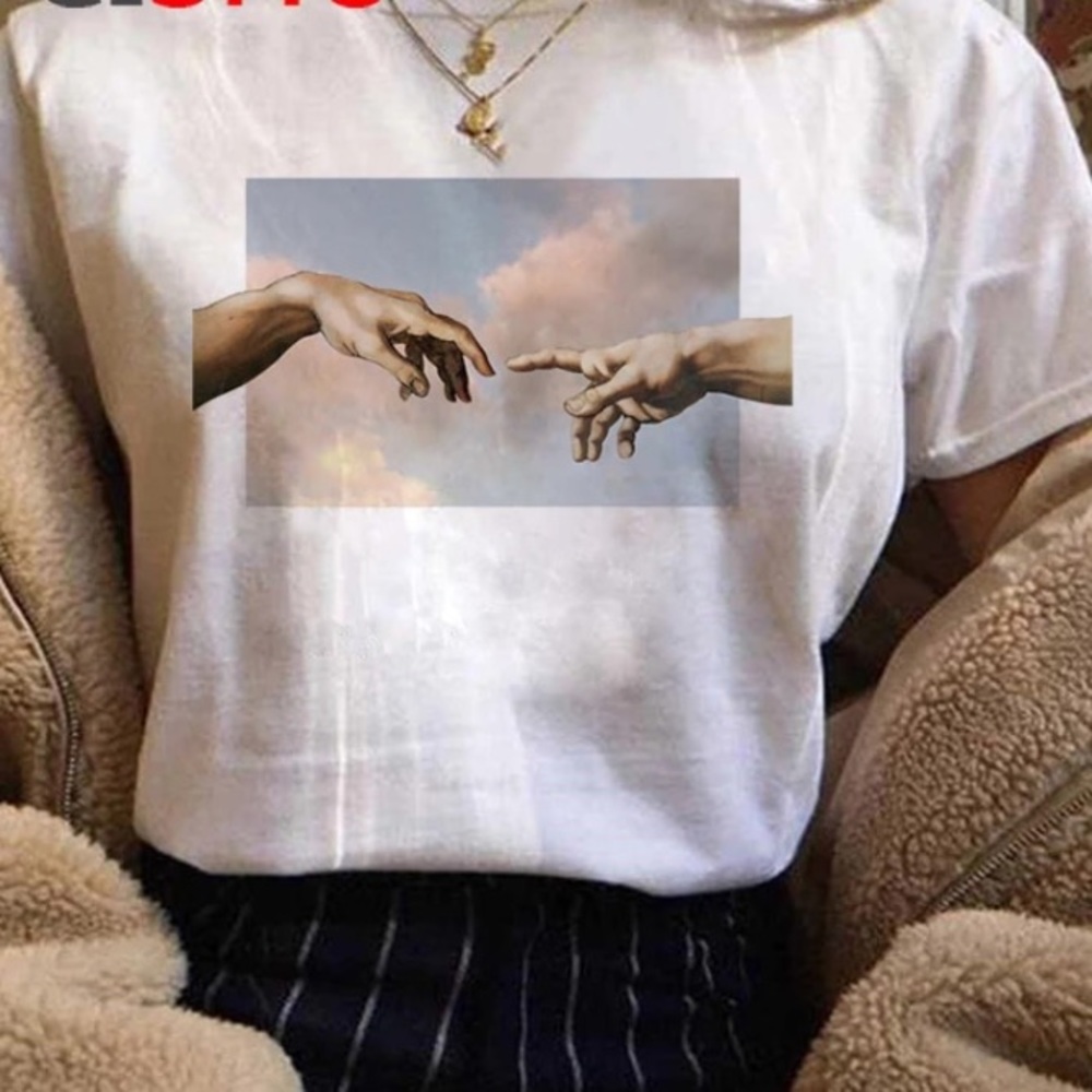 Graphic Print T-shirt Michael Angelo